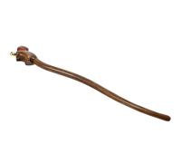 SMASOLO Palillo Cabello de Madera de Sándalo Diseño Gato de Larga y Campana Horquilla para Mujer y Adolescente Accesorio para Moño Clásico Vintage Herramienta para Peinar Cabello