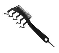 SMASOLO Peine De Dientes Anchos y Peine De Corte 1 Unidad Tamaño Mediano Diseño En z Peinado Para Hombre y Mujer Uso Profesional y Doméstico Peluquería y Estilismo