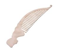 SMASOLO Peine para Cabello de Aleación de Titanio Ligero y Antióxido Diseño Ergonómico Cómodo Peine Portátil Antiestático para Barbería y Uso Diario