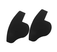 SMASOLO Plantilla Guía Para Forma De Línea Capilar y Barba 2 Piezas Tamaño Compacto Color Negro Herramienta Para Spray De Fibras Capilares Hombres Uso Personal y Profesional