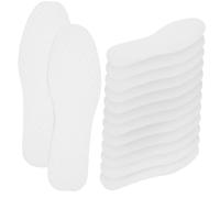 SMASOLO Plantillas Transpirables Para Zapatos De Mujer y Hombre 20 Pares Desechables Absorbentes Finas Blancas Para Calzado Deportivo, Casual y Botas Uso Diario Reemplazables
