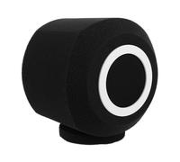 SMASOLO Protector de Micrófono Antiviento para C1 Condensador, Funda de Esponja Negra Marco, Reducción de Ruido para Grabación, Cubierta a Prueba de Viento para Micrófonos de Mano,