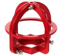 SMASOLO Protector para Rociador contra Incendios Metálica con Instalación Fácil para Cabezal de Techo Roja