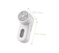 SMASOLO Quitapelusas Recargable para Ropa Removedor de Bolitas para Suéteres y Prendas de Algodón Afeitadora Eléctrica Portátil Blanca Adecuado para Uso Doméstico y Viajes