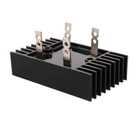 SMASOLO Rectificador de Puente Completo Monofásico 100a 1600v con Disipador de Calor de Silicona para Generador y Fuente de Alimentación Industrial DIY