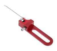 SMASOLO Reposaflechas Robusto de Aleación de Aluminio para Recurvo, Soporte Metálico Ajustable en Rojo, Descanso de Flecha Ligero para Tiro al Aire Libre y Competición