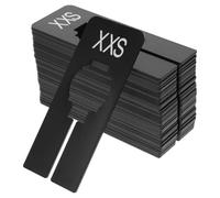 SMASOLO Separadores de Tallas para Armario 32 Piezas Organizador Plástico Rectangular Códigos de Tamaño Xxs-Xxxl Divisores Prácticos para Ropa y Vestuario en Hogar y Dormitorio