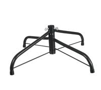 SMASOLO Soporte para Árbol de Navidad Metálico Pintado Soporte Estable con Fijación por Tornillo Diseño Sencillo y Color Verde para Decoración Navideña