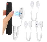 SMASOLO Soporte para Distancia con Colgador Adhesivo Cable Anticaída Retráctil y Soporte de Seguridad para TV Accesorio Compacto y Resistente para Evitar Pérdidas