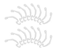 SMASOLO Sujetadores para Jaula de Alambre de Gallinero 20 Unidades para Hámsters y Conejos Montaje Rápido sin Herramientas Ambiente Seguro para Mascotas Pequeñas