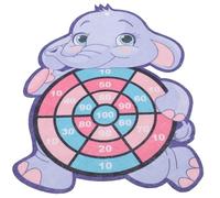 SMASOLO Tablero de Bolas Adhesivas Gancho Adhesivo Juego Interactivo de Interior para Puntería Kit de Dardos Infantiles con 3 Bolas Adhesivas Diseño Pequeño Elefante Adecuado para