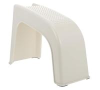 SMASOLO Taburete de Pedicura Antideslizante de Plástico Reposapiés Ergonómico para Hogar y Salón Accesorio Práctico para Manicura y Pedicura Diseño Masaje para Aliviar Fatiga