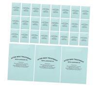 SMASOLO Toallitas Post-depilación Limpiadoras De Cera 50 Unidades Tamaño Individual Aceite Hidratante Para Cuidado Corporal y Facial Uso Profesional y Viaje