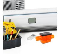 SMASOLO Válvula Antirretorno de Drenaje Pc-25 para Aire Acondicionado Central Conexión de 25 MM Válvula de Línea de Condensado de Policarbonato Resistente Compatible Sistemas Split y