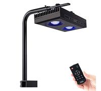 SMATFARM Luz LED Para Acuario - Actualizado Arrecife de coral Luz Regulable 95Watts Espectro Completo Amanecer Puesta De Sol Para Peces Marinos Tanques (G5 Europe) (Europea)