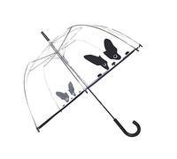 SMATI Paraguas Largo Transparente Forma de Campana automático-Estampado