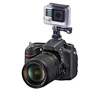 Smatree Completo Trípode de Aluminio Tornillo SLR Flash de la Cámara Hot Shoe Mount Adapter para GoPro Max, Hero11,10, 9,8,7,6,5,4, Sesión, 3, 2, 1, Hero 2018,Cámara de Acción