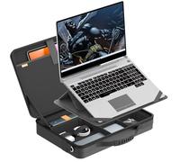 Smatree Funda de hombro para portátil con soporte para Lenovo IdeaPad Slim/Pro/Flex 5i/5/3i Gen8/7/6 o 2 en 1, para IdeaPad 5i/5 Pro Gen7/6, Legion Slim/Pro 7i/7/5i/5 Pro/5 Gen9/8/7(A485S), Black