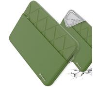 Smatree Funda para portátil MSI Creator Z16 HX Studio/Creator Z16/Creator Z16P/CreatorPro Z16P/CreatorPro Z16 HX, para MSI Prestige 16 AI, funda para portátil con bolsillo, cremallera YKK, verde
