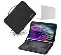 Smatree Funda Protectora rígida de EVA Compatible con DELL Latitude 9450/9440/9430/9420/9410 de 14 Pulgadas o Bolsa de portátil 2 en 1 (X8038)