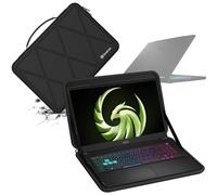 Smatree Funda Protectora rígida de EVA Compatible con Laptop MSI Alpha 17 B5EEK-007/B5EEK-022 de 17,3 Pulgadas, MSI Bravo 17 C7VFK-039US (X8322)