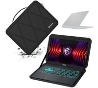 Smatree Funda Protectora rígida de EVA Compatible con MSI Cyborg 14 A13Ux/A13Vx de 35.6 cm, para MSI Creator M14 A13V/Modern 14H D13M Slim y Anti-Shock 35.6 cm Notebook Bag (X8258)
