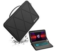 Smatree Funda Protectora rígida Eva para portátil de 15,6" MSI Serie Thin 15, Thin A15, para portátil de 16" MSI Serie Prestige 16AI EVO B1M /Prestige 16 AI Studio B1V (X8288)