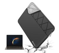 Smatree Laptop Funda para 15, 6 Pulgadas Samsung Galaxy Book2 Pro/Galaxy Chromebook Plus, Protective Laptop Funda con Bolsillo para Accesorios, YKK Cremallera, diseño antigolpes Patentado(E633)