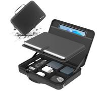 Smatree Maletín de hombro para portátil de 15-16 pulgadas HP ProBook 455/450 G9/G10, para EliteBook 865/860/655/650 G9/G10/G11, para HP Chromebook 15a/15at, Maletín rígido para portátil con asa