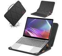 Smatree MS50 Funda Protectora rígida de EVA con Soporte Compatible para 14 Pulgadas HP Chromebook x360 Laptop-14ct-cd000/14c-cd0097nr, para HP Spectre x360 2-in-1/Dragonfly Pro Chromebook