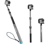Smatree S3C Palo Selfie Stick Impermeable para GoPro MAX, Hero 2018, Hero 13/12/11/10/9/8/7/6/5/4/3+/3/2/1/Fusion/Session,Osmo Action 3/2, Insta 360(12,5"-39,5")