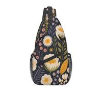 SMAZDFXX Bolso bandolera vintage con diseño geométrico del siglo VII, bandolera cruzada en diagonal, bolso de hombro para viajes y senderismo para hombres y mujeres.