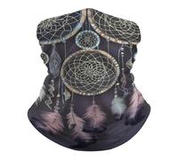 SMAZDFXX Cache-cou de pêche UPF 50+, cagoule respirante, demi-masque, foulard à séchage rapide, masque de ski, attrape-rêves, protection solaire pour les activités de plein air