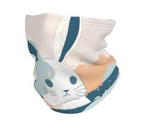 SMAZDFXX Cache-cou d'hiver pour hommes et femmes, motif petit lapin, protection UV, masque de protection contre le froid et le vent, écharpe thermique pour sports de plein air, bandana