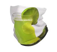 SMAZDFXX Cache-cou d'hiver pour hommes et femmes, style citron vert, protection UV, masque de protection contre le froid et le vent, cagoule thermique pour le ski et les sports de plein air, bandana