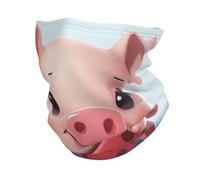 SMAZDFXX Cache-cou d'hiver pour hommes et femmes, tour de cou souriant, masque de protection solaire UV, coupe-vent, couvre-visage thermique pour temps froid, bandana de ski pour sports de plein air
