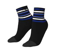 SMAZDFXX Calcetines deportivos tobilleros de algodón con la bandera de Cuba y Estados Unidos, estilo retro, transpirables e informales. Un regalo original para hombres, mujeres y adolescentes.