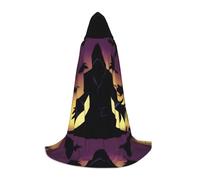 SMAZDFXX Capa con capucha de SinisterShadows, disfraz para cosplay, mascarada, carnaval, fiesta, Comic Con