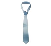 SMAZDFXX Corbata de hombre con diseño a dos aguas, elegante y duradera, de fibra de poliéster, ideal para negocios, bodas, fiestas y uso diario.