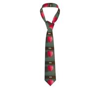 SMAZDFXX Corbata de hombre con estampado de globo de confesión, elegante y duradera, de fibra de poliéster, ideal para negocios, bodas, fiestas y uso diario.
