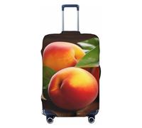 SMAZDFXX Funda Protectora de Maleta de Alta Elasticidad con Estampado The Peaches On The Table, Universal, Resistente a arañazos, para Hombre y Mujer, Extragrande.