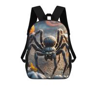SMAZDFXX Mochila de viaje para hombres y mujeres, mochila de mano, mochila para portátil Crawling Spider de 17 pulgadas, mochila informal ligera.