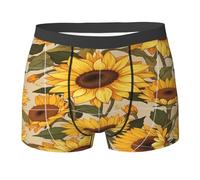 SMAZDFXX Ropa Interior para Hombre con armonía de Flores Tropicales Bohemias - Calzoncillos bóxer cómodos para niños
