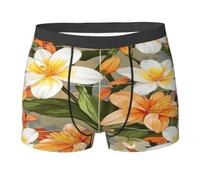 SMAZDFXX Ropa Interior para Hombre con armonía de Flores Tropicales Bohemias - Calzoncillos bóxer cómodos para niños