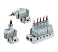 SMC Componente De Operación Común SUP/EXH M5x0.8 - VV100-S41-02-M5