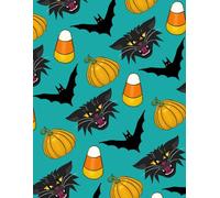SMC Halloween Themed Notebook 8.5x11in. 100 Pages