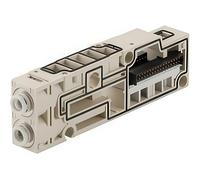 SMC SUP/EXH Bloque De Extremo Ensamblaje 8mm push-in Para Serie SV - SV1000-52U-1A-C8