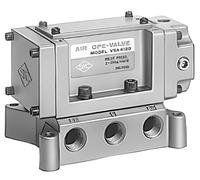 SMC Válvula De Aire Operada De 5/3 Vías Placa Base Rosca Rc - VSA4234-00-1