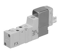 SMC Válvula Solenoide Neumática De 5/2 Vías Placa Base - SYJ3243-5MOZ-Q