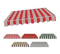 SMCMGECEUZ 2m 2.5m 3.0m 3.5m Techo De Repuesto para Toldo Retráctil Telas para Toldos para Puerta Ventana Tela De Repuesto para Toldo De Tiendas Patio(Red,19.6x5ft/6x1.5m)